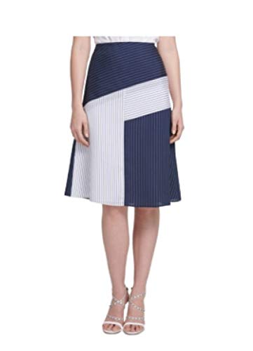 Colorblocked Midi Skirt